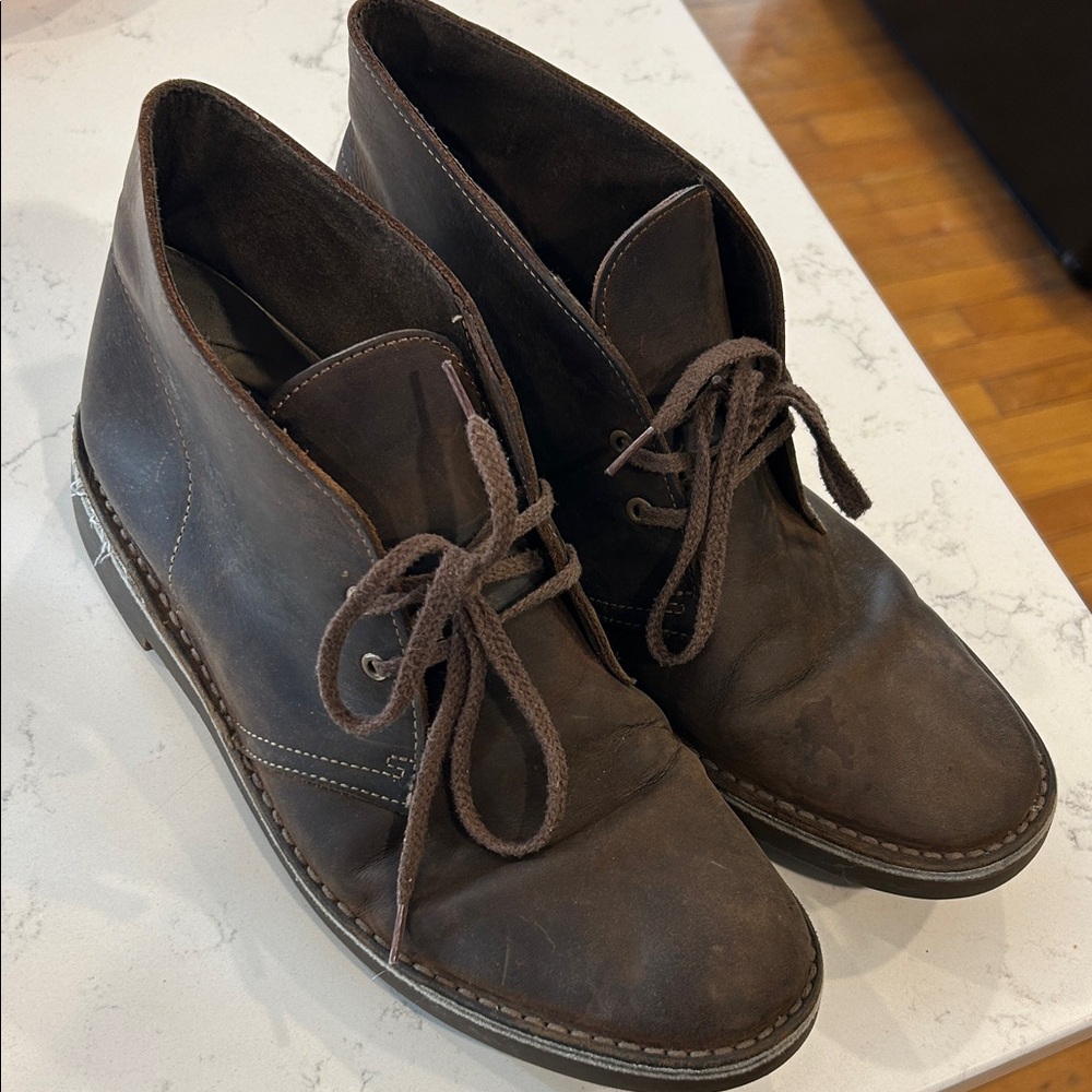 Men's Brown Leather Boots